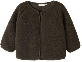 LIL' ATELIER Baby Jassen Nbnnalo Bia Loose Sherpa Jacket Lil Bruin - Foto 3