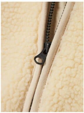 LIL' ATELIER Baby Jassen Nbmnalo Loose Sherpa Jacket Lil Ecru