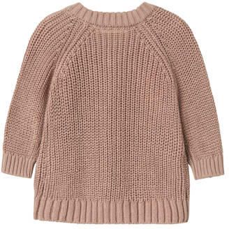 LIL' ATELIER Baby Truien & Vesten Nbnemlen Ls Knit Card Lil Noos Lichtroze - Foto 5