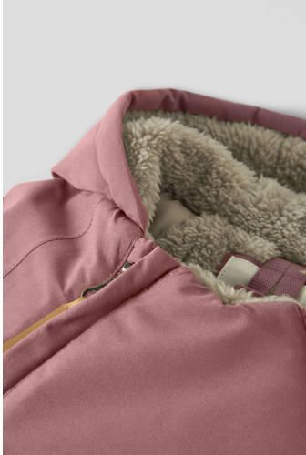 LIL' ATELIER BABY winterjas roze Meisjes Polyester Capuchon Effen - Foto 2