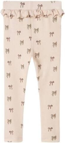 LIL' ATELIER MINI legging zalmroze Meisjes Stretchkatoen All over print - Foto 3