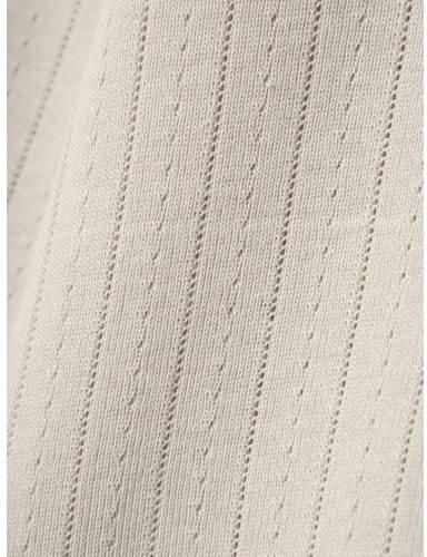 LIL' ATELIER MINI longsleeve beige Meisjes Katoen Ronde hals Effen - Foto 4