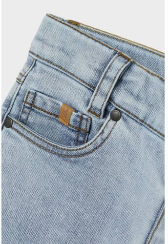 LIL' ATELIER MINI regular fit jeans NMNROME light blue denim Blauw Jongens Katoen 110
