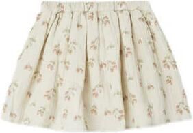 LIL' ATELIER MINI rok met all over print beige roze Meisjes Katoen All over print 122 - Foto 3