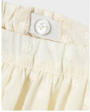 LIL' ATELIER MINI rok NMFHIRSA offwhite Meisjes Katoen Effen 122 - Foto 2