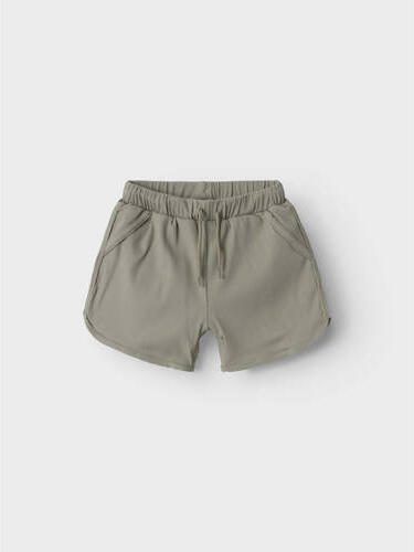 LIL' ATELIER MINI zwemshort grijsgroen Jongens Polyamide Effen 116 - Foto 2