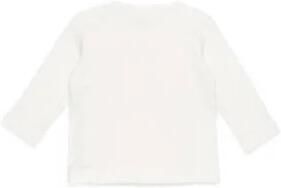 Little Dutch baby longsleeve Flowers met printopdruk wit Meisjes Katoen Ronde hals 50 56 - Foto 2