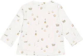 Little Dutch baby longsleeve Sailors Bay met all over print wit Jongens Katoen Ronde hals 50 56 - Foto 2