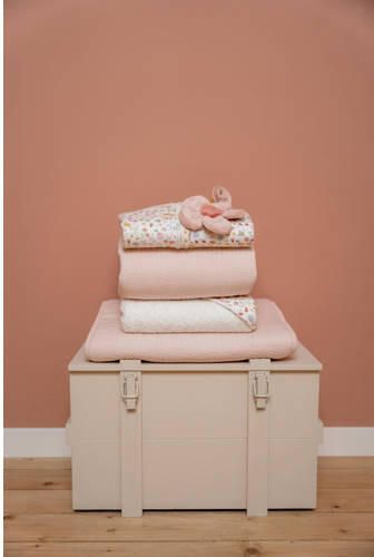 Little Dutch baby wiegdeken teddy 70x100 cm Pure Soft Pink Babydeken Roze - Foto 2