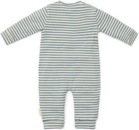 Little Dutch boxpak Stone Blue Stripe blauw Jongens Katoen Ronde hals Streep - Foto 3