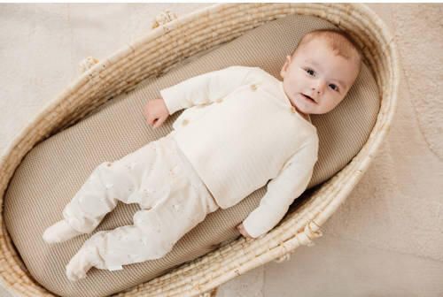 Little Dutch casual broek beige Stretchkatoen Dierenprint - Foto 2