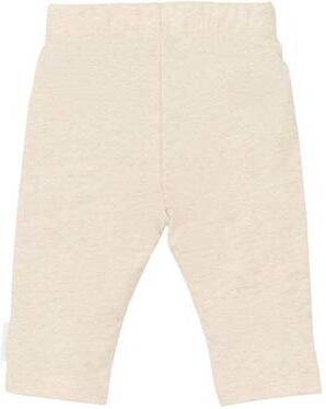 Little Dutch katoenen babybroek beige Effen