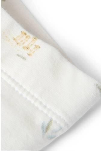 Little Dutch katoenen babybroek met print crème Ecru All over print - Foto 3