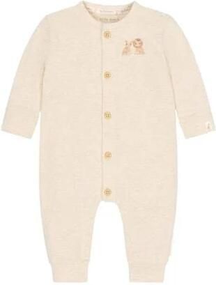 Little Dutch katoenen boxpak met print beige Printopdruk