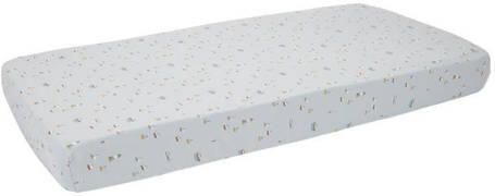 Little Dutch katoenen ledikant hoeslaken Sailors Bay Blue 60x120 cm Blauw - Foto 2