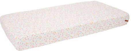 Little Dutch katoenen wieg hoeslaken Flowers & Butterflies 40x80 cm Roze - Foto 2