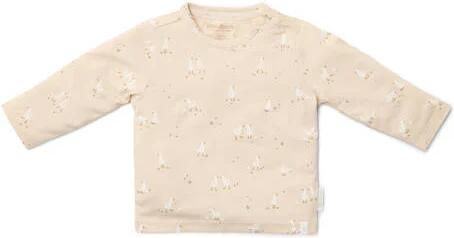Little Dutch longsleeve beige Stretchkatoen Ronde hals