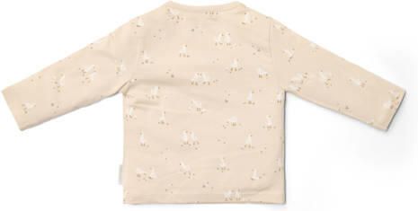 Little Dutch longsleeve beige Stretchkatoen Ronde hals - Foto 3