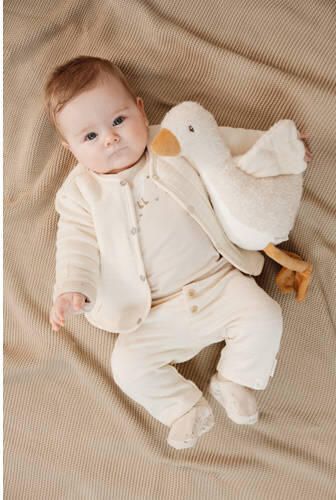 Little Dutch longsleeve beige Stretchkatoen Ronde hals - Foto 2