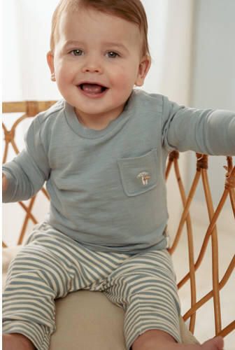 Little Dutch longsleeve blauw Jongens Katoen Ronde hals Effen - Foto 2
