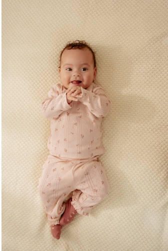 Little Dutch longsleeve roze Meisjes Katoen V-hals Bloemen - Foto 2