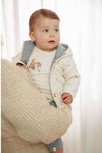 Little Dutch longsleeve zand Beige Jongens Katoen Ronde hals Printopdruk - Foto 2