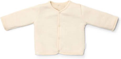 Little Dutch reversible sweatvest beige Stretchkatoen Ronde hals - Foto 3
