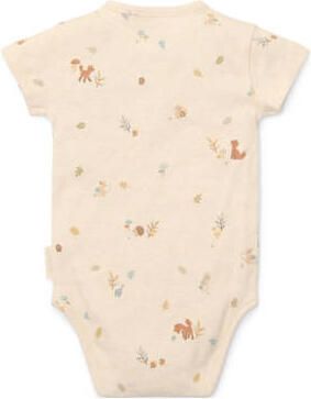 Little Dutch romper Forest Nature zand Beige Jongens Katoen Ronde hals