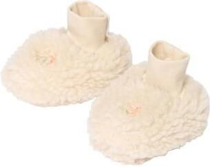 Little Dutch sokken zand Beige Polyester Effen maat 0-3 mnd
