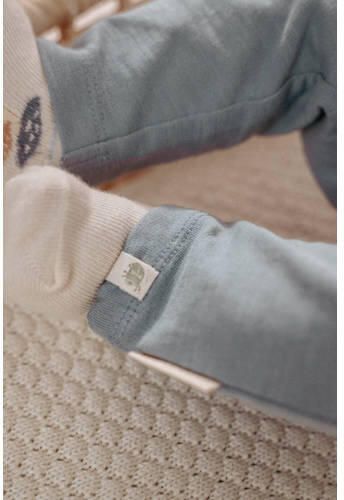 Little Dutch straight babybroek blauw Jongens Katoen Effen - Foto 2