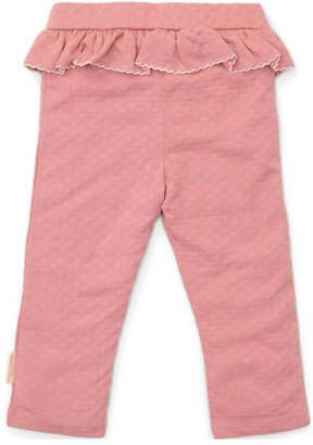 Little Dutch straight legging roze Broek Meisjes Katoen Effen