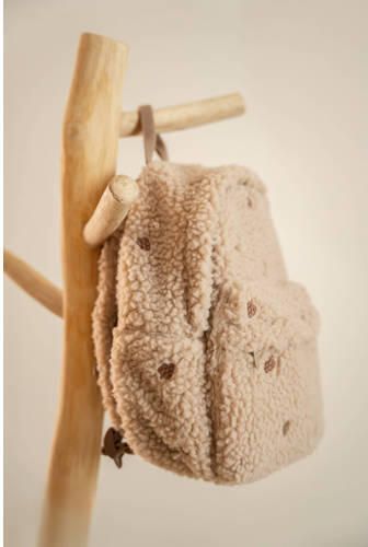 Little Dutch Teddy Rugzakje Taupe | Rugzak van - Foto 2
