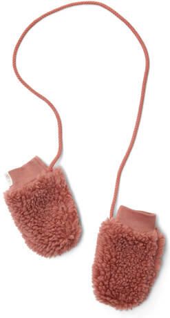 Little Dutch teddy wanten roze Bloe maat 0-3 mnd