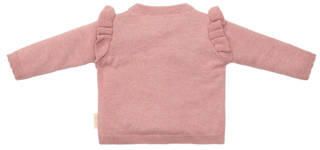 Little Dutch vest roze fijn gebreid Meisjes Katoen Ronde hals Effen - Foto 3