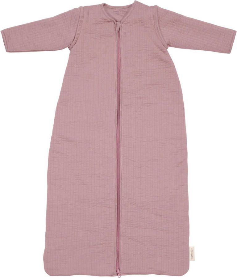 Little Dutch baby winterslaapzak Pure Mauve Babyslaapzak Roze Effen 90