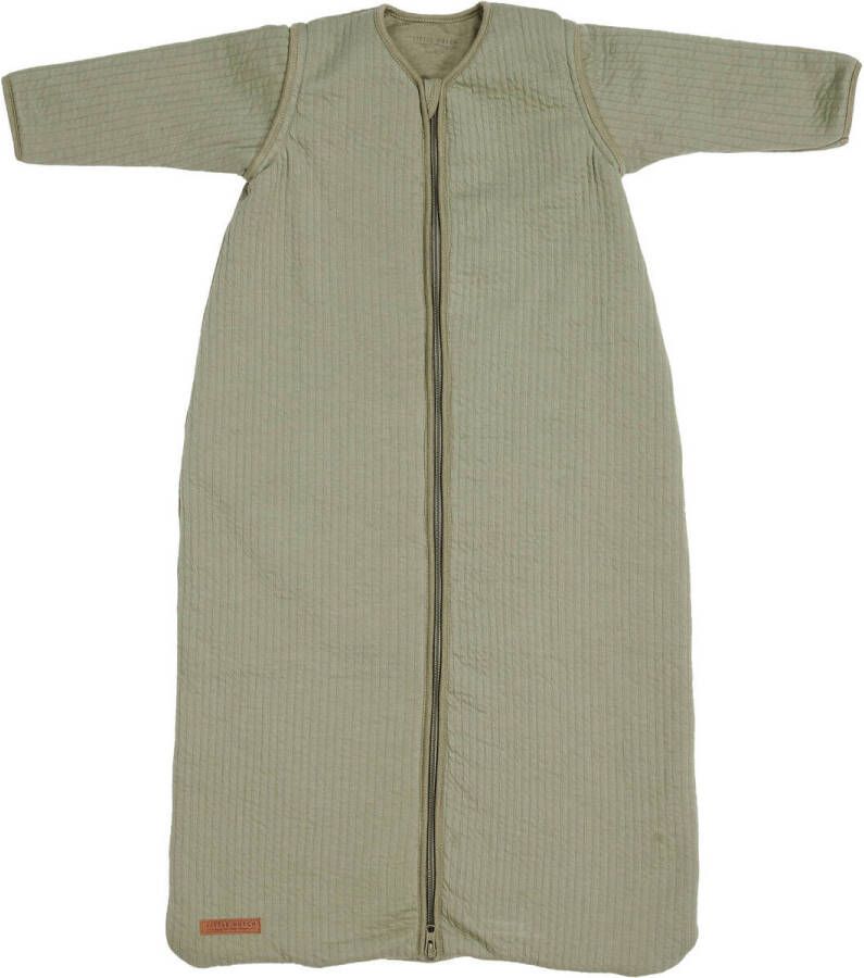 Little Dutch baby slaapzak winter Pure Olive Babyslaapzak Groen 70 cm