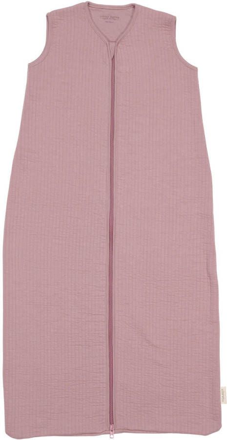 Little Dutch baby zomerslaapzak Pure Mauve Babyslaapzak Roze Effen 70 - Foto 2