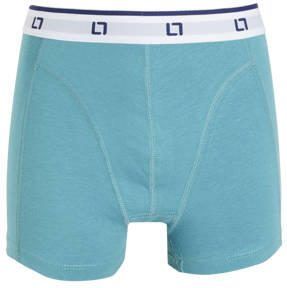 Little Label boxershort van biologisch katoen set van 5 blauw lichtgrijs Jongens Stretchkatoen 134 140 - Foto 3