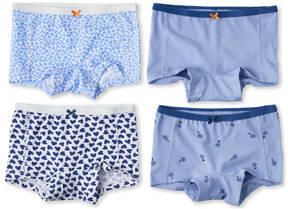 Little Label hipster blauw (set van 4) Slip Meisjes Stretchkatoen All over print - Foto 2