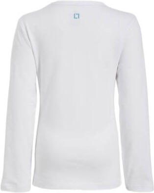 Little Label longsleeve van katoen set van 3 wit Jongens Stretchkatoen Ronde hals 110 116 - Foto 4