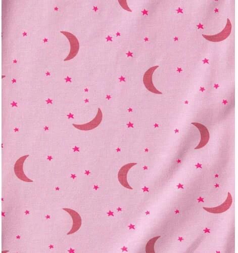 Little Label pyjama met all over print roze donkerroze Meisjes Stretchkatoen Reverskraag 110 - Foto 2