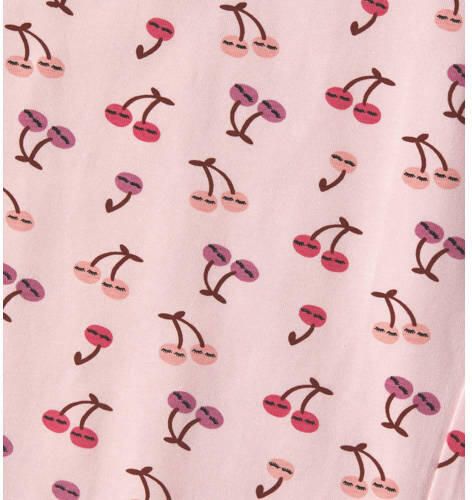 Little Label pyjama met biologisch katoen roze All over print 170 - Foto 2