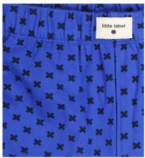 Little Label shortama grijs blauw Jongens Stretchkatoen Ronde hals All over print - Foto 4