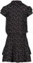 Little Miss Juliette jurk met all over print zwart Meisjes Polyester Ronde hals 122-128 - Thumbnail 1