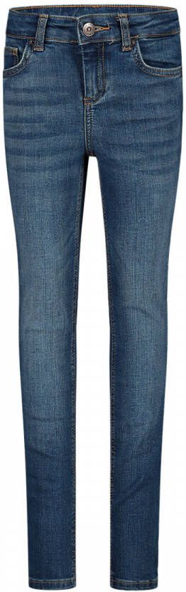 PIECES KIDS skinny jeans LPRUNA medium blue denim Blauw Meisjes Stretchdenim 116 - Foto 2