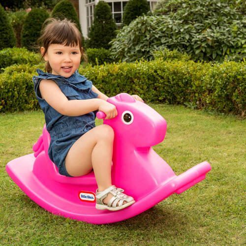 Little Tikes Hobbelpaard roze Buitenspeelgoed | Buitenspeelgoed van
