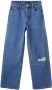 LMTD wide leg jeans NLFNOIZZA stonewashed Blauw Meisjes Denim 140 - Thumbnail 2
