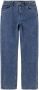 LMTD straight fit jeans NLMTONEIZZA dark blue denim Blauw Effen 140 - Thumbnail 2