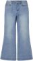 LMTD high waist bootcut jeans NLFTIZZA light blue denim Blauw Effen 140 - Thumbnail 2