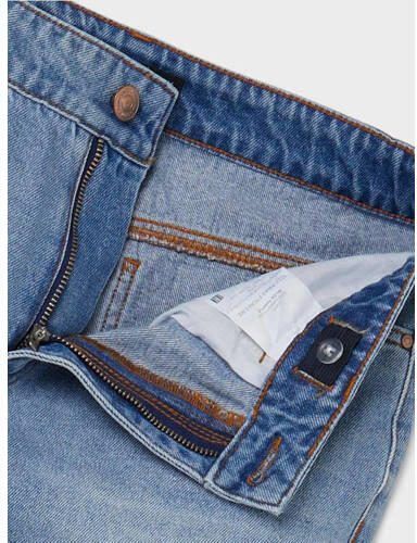 LMTD high waist bootcut jeans NLFTIZZA light blue denim Blauw Effen 140 - Foto 3